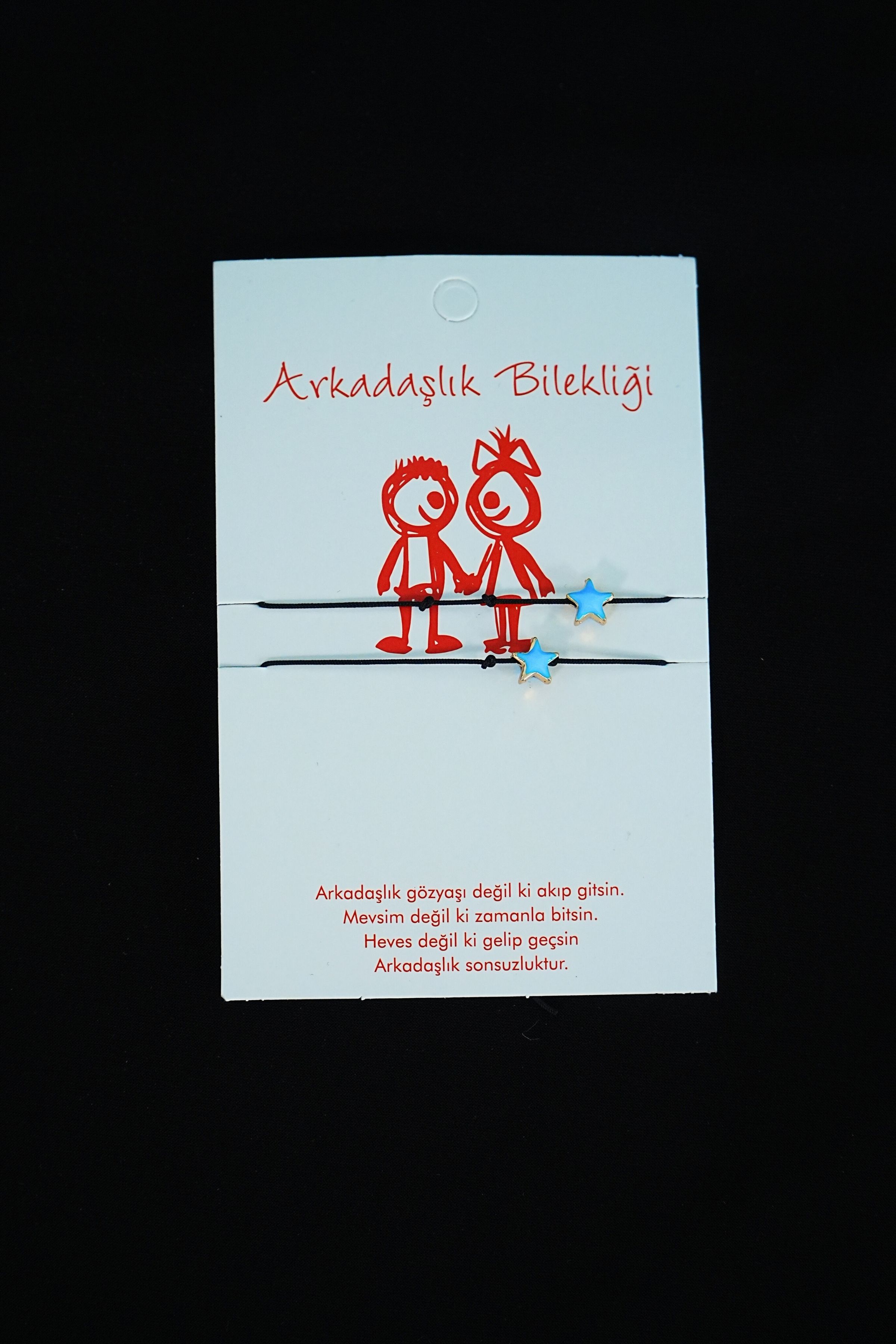 Arkadaş Şans Bilekliği Yıldız Model